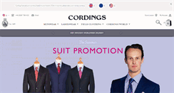 Desktop Screenshot of cordings.co.uk